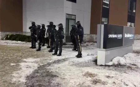 26 Arrested During Protest at Maple Grove Hotel