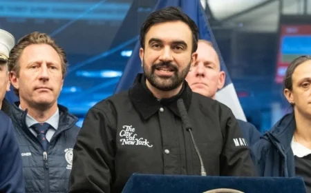 Mayor Zohran Mamdani Conquers First Snowstorm in Custom Carhartt Gear