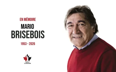 Golf Community Mourns the Loss of Mario Brisebois