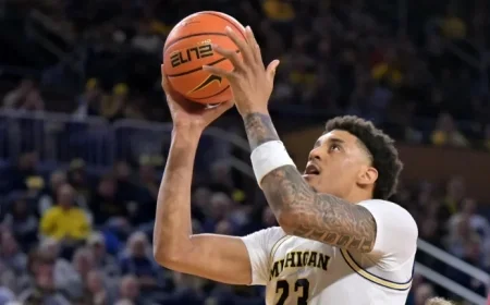 UM’s Yaxel Lendeborg Rebounds Strongly from Calf Injury