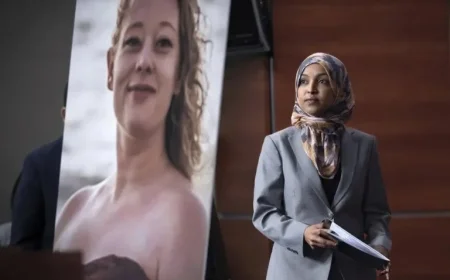 Man Subdued After Spraying Substance on Rep. Ilhan Omar at Minneapolis Event