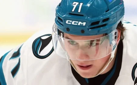 Celebrini Shines with Sharks in Second NHL Season