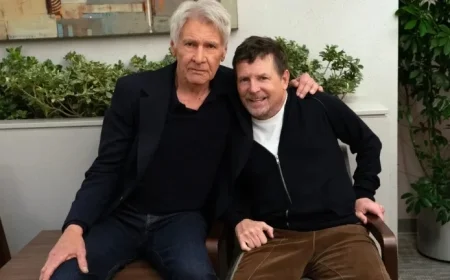 Michael J. Fox, Harrison Ford Discuss ‘Shrinking,’ Parkinson’s, and Trump