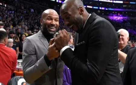 Kobe Bryant’s Vulnerability Revealed in Moment with Teammate Derek Fisher
