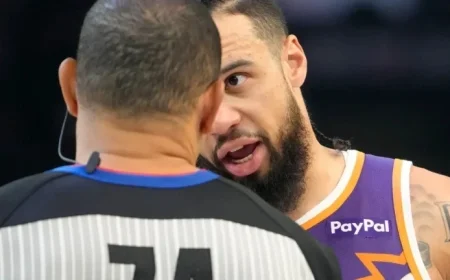 Suns’ Dillon Brooks Nearing Suspension for Technicals, Flagrant Fouls