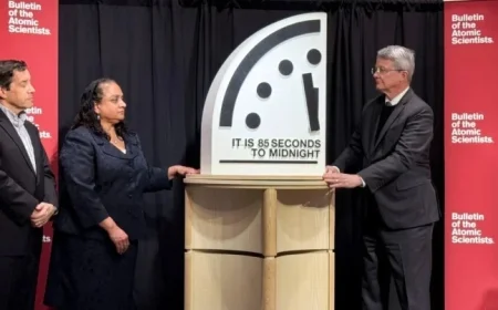 “Doomsday Clock Hits Record Low: 85 Seconds to Midnight Catastrophe”