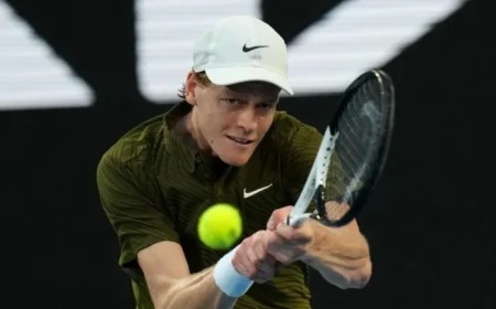 Sinner Leads 1-0 Against Shelton After Break Point Save