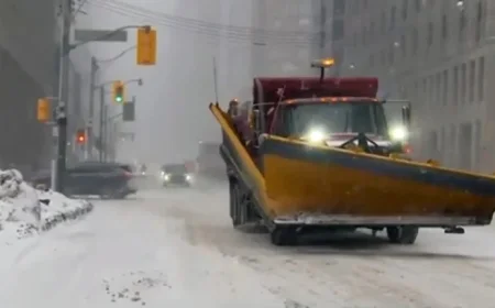 Toronto Enhances Snow Removal with New Storage Site and Melters