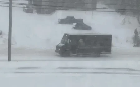 Heavy Snowfall Shuts Businesses, Complicates Driving