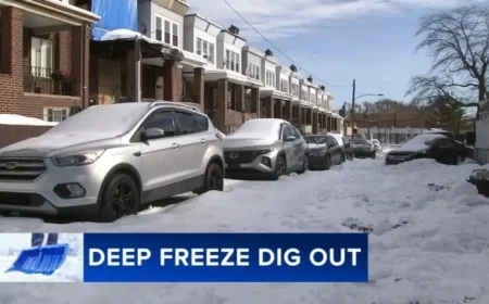 Philadelphia Snow Removal Progresses, Leaving Some Narrow Streets Untouched