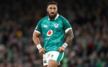 Bundee Aki Excluded from Ireland’s Six Nations Squad Over Discipline Issues