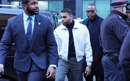 Chris Brown Faces London Court Over Alleged Bottle Attack