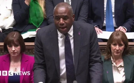 David Lammy Confronts Andrew Griffith at Deputy PM’s Questions