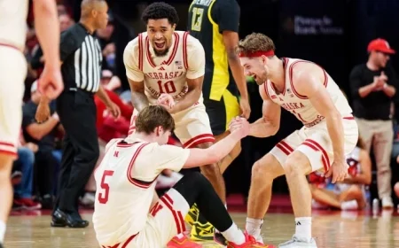ESPN Bracketology Tags Nebraska as Big Ten Title Contender