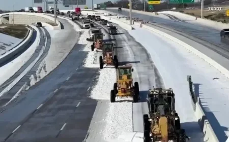 Drivers Alert: Black Ice Closes Highways Amid Dangerous DFW Road Conditions