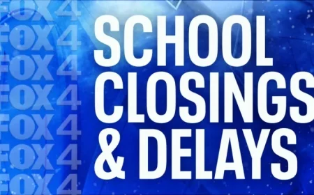 North Texas Schools Announce Wednesday Closures