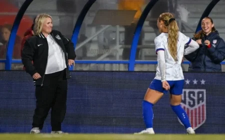 Rodman’s Goal and Sideline Dance Highlight USWNT’s Dominant Victory