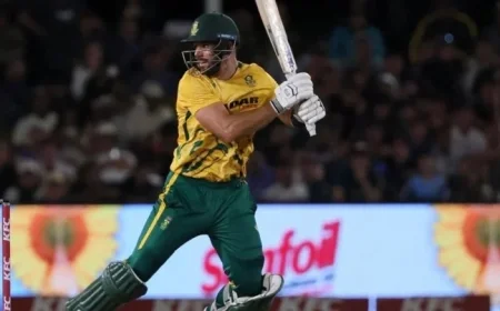 Markram, Linde Lead South Africa to Victory in T20 Series Opener