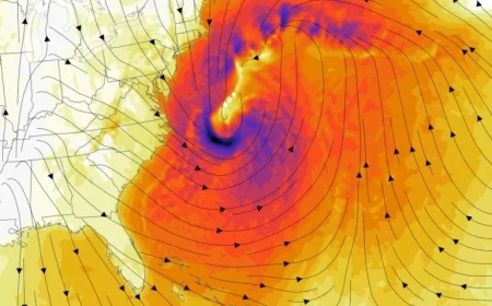 Nor’easter to Deliver Heavy Snow, Strong Winds, and Waves This Weekend