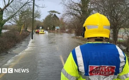 Storm Chandra Sweeps Dorset: Striking Photos Capture Its Impact