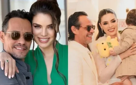 Marc Anthony and Nadia Ferreira Expecting Second Baby: See Her Bump Reveal