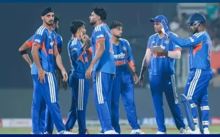 New Zealand Sets India a Tough 216-Run Target in Fourth T20I