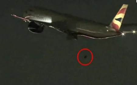 British Airways Flight Loses Wheel During Take-off to London
