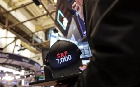 S&P 500 Soars Past 7000, Boosted by AI Optimism