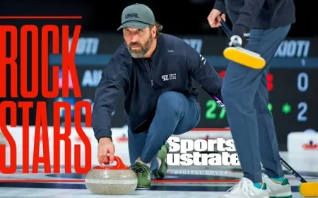 NFL Stars Propel Rock League’s Mission to Popularize Curling