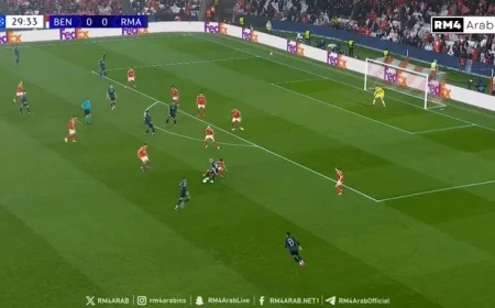 Kylian Mbappe Heads Real Madrid Ahead Against Benfica