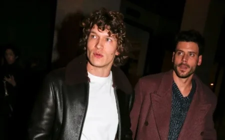 Connor Storrie Channels James Dean in Paris with Co-Star François Arnaud