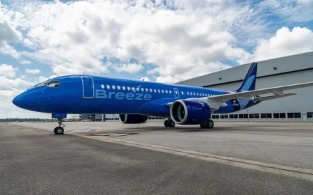 Breeze Expands with 14 New Routes, Adding 4 Cities