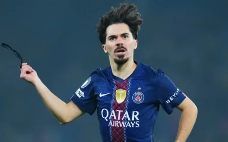 Vitinha’s Stunning Goal Puts PSG Ahead of Newcastle