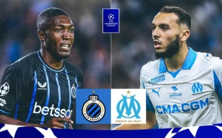 Official Lineups Announced for Bruges vs. OM Clash