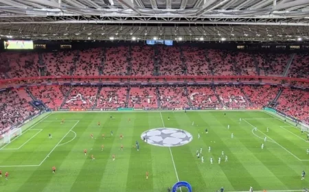 Dozens of Sporting Fans Blocked from Entering San Mamés Stadium