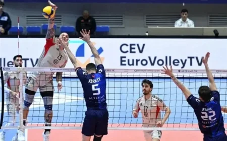 Volleyball: Benfica Exits Challenge Cup After ‘Golden Set’ Loss to Altekma SK