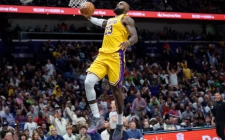 LeBron’s Dominant Season: Lakers and Cavaliers Highlighted