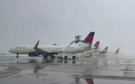 Emergency Grounds Flights at Detroit Metro Airport