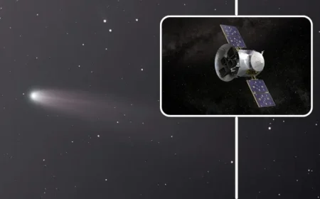 NASA Probe Monitors Interstellar Comet 3I/ATLAS to Measure Spin
