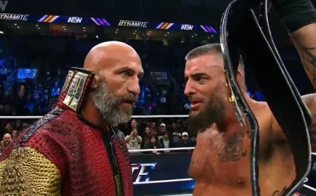 Tommaso Ciampa Debuts in AEW, Targets TNT Title on Collision