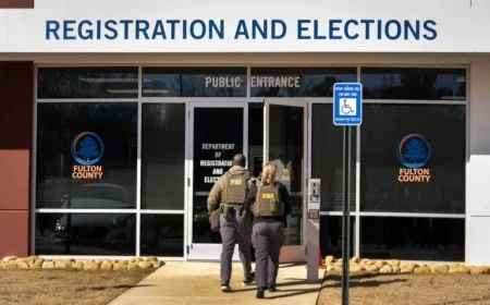 Experts Call FBI’s Fulton County Election Center Search Unprecedented