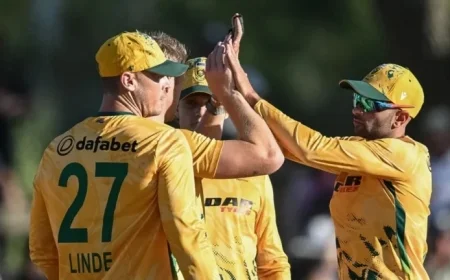 South Africa Aims for 2-0 Lead as West Indies Seek Survival in 2nd T20I