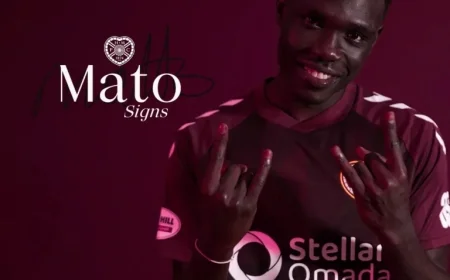 Mato Transfers to Hearts