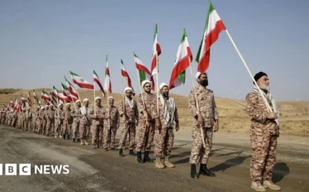 EU Designates Iran’s Revolutionary Guards as Terrorists