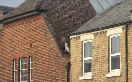 Oxford Road Closed: Man Spotted on Cowley Road Roof Causes Emergency
