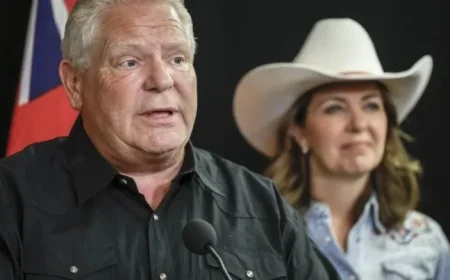 Doug Ford Challenges Danielle Smith to Reject Alberta Separation: ‘Stand with Canada’