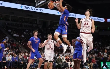 Gators Dominate Gamecocks in Road Victory