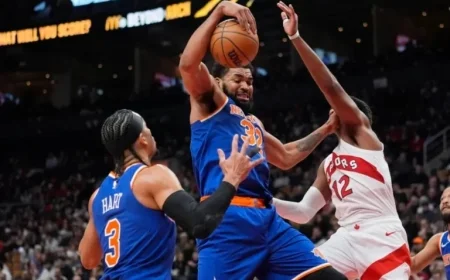 Knicks’ Karl-Anthony Towns Dismisses Persistent Trade Rumors