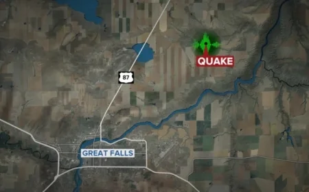 Earthquake Strikes Montana, Shaking Multiple Areas