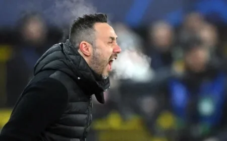 French Press Criticizes De Zerbi’s Marseille After Trubin Incident